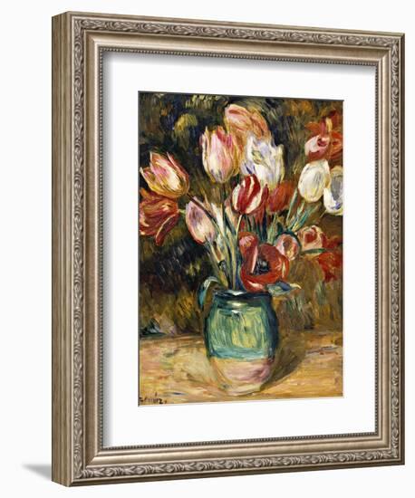 Vase de Fleurs-Pierre-Auguste Renoir-Framed Giclee Print