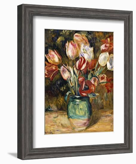 Vase de Fleurs-Pierre-Auguste Renoir-Framed Giclee Print