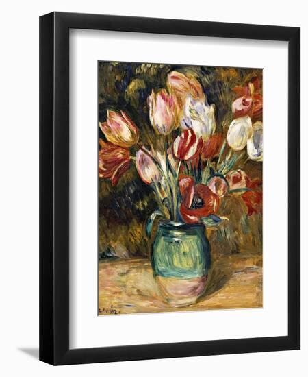 Vase de Fleurs-Pierre-Auguste Renoir-Framed Giclee Print