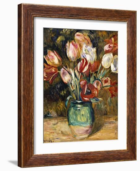 Vase de Fleurs-Pierre-Auguste Renoir-Framed Giclee Print