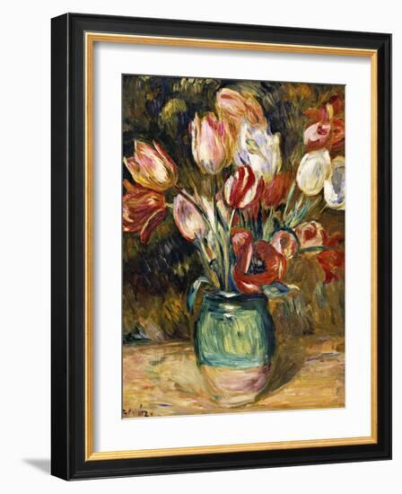 Vase de Fleurs-Pierre-Auguste Renoir-Framed Giclee Print