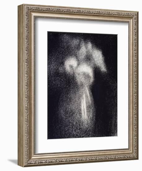 Vase de Fleurs-Georges Seurat-Framed Giclee Print