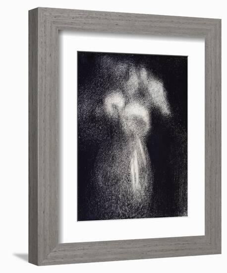 Vase de Fleurs-Georges Seurat-Framed Giclee Print