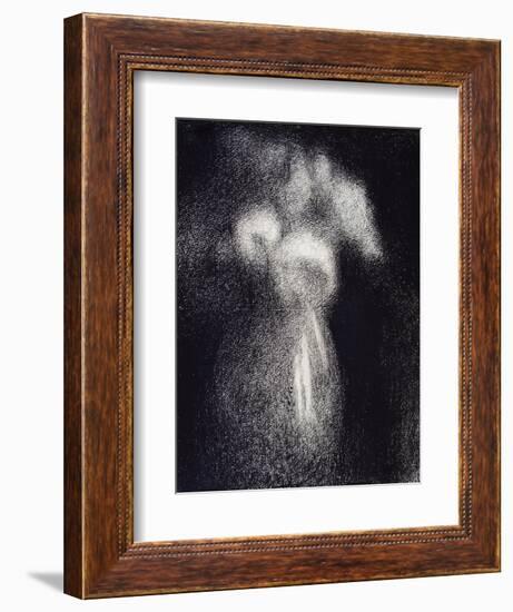 Vase de Fleurs-Georges Seurat-Framed Giclee Print