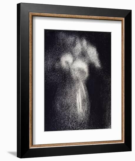 Vase de Fleurs-Georges Seurat-Framed Giclee Print