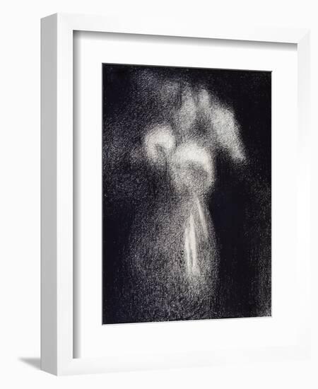 Vase de Fleurs-Georges Seurat-Framed Giclee Print