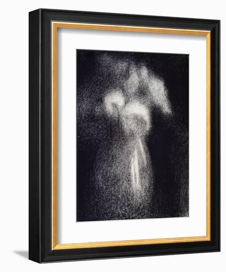 Vase de Fleurs-Georges Seurat-Framed Giclee Print