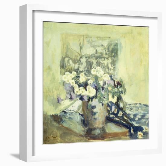 Vase de Fleurs-Edouard Vuillard-Framed Giclee Print