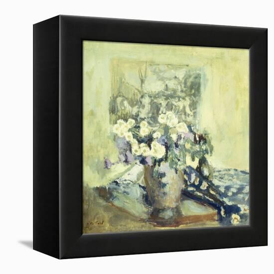 Vase de Fleurs-Edouard Vuillard-Framed Premier Image Canvas