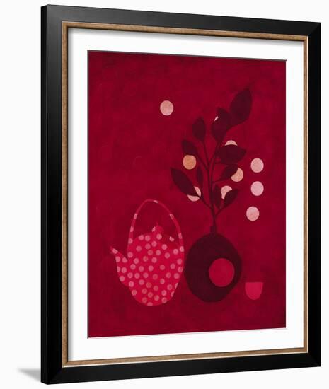 Vase et Theiere A' Po-Anna Buschulte-Framed Art Print