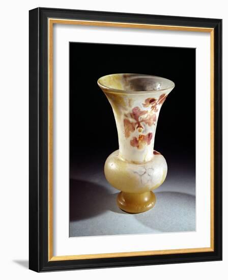 Vase (Glass)-Émile Gallé-Framed Giclee Print