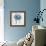 Vase Of Blue-Kimberly Allen-Framed Art Print displayed on a wall