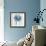 Vase Of Blue-Kimberly Allen-Framed Art Print displayed on a wall