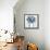 Vase Of Blue-Kimberly Allen-Framed Stretched Canvas displayed on a wall