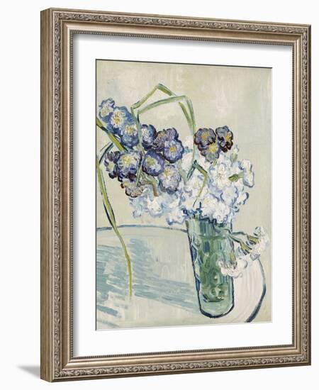 Vase of Carnations, c.1890-Vincent van Gogh-Framed Giclee Print