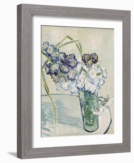 Vase of Carnations, c.1890-Vincent van Gogh-Framed Giclee Print