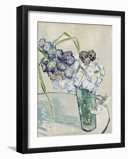 Vase of Carnations, c.1890-Vincent van Gogh-Framed Giclee Print