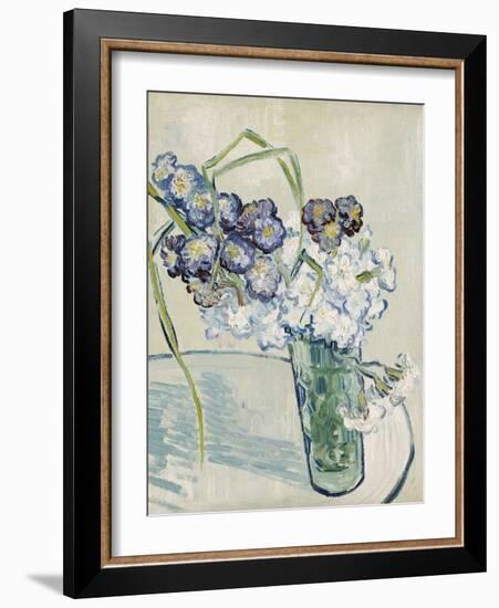 Vase of Carnations, c.1890-Vincent van Gogh-Framed Giclee Print