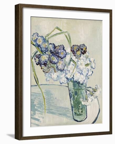 Vase of Carnations, c.1890-Vincent van Gogh-Framed Giclee Print