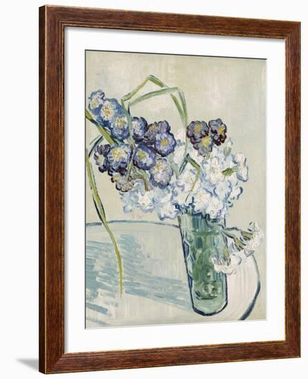 Vase of Carnations, c.1890-Vincent van Gogh-Framed Giclee Print