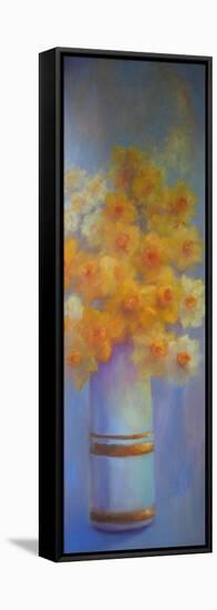 Vase of Daffodils, 2018-Lee Campbell-Framed Premier Image Canvas