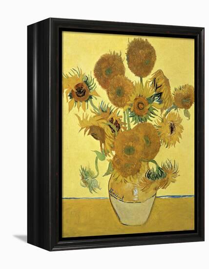 Vase of Fifteen Sunflowers, c.1888-Vincent van Gogh-Framed Premier Image Canvas