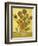 Vase of Fifteen Sunflowers, c.1888-Vincent van Gogh-Framed Premium Giclee Print