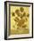 Vase of Fifteen Sunflowers, c.1888-Vincent van Gogh-Framed Premium Giclee Print