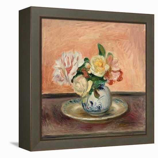 Vase of Flowers, 1901-Pierre-Auguste Renoir-Framed Premier Image Canvas