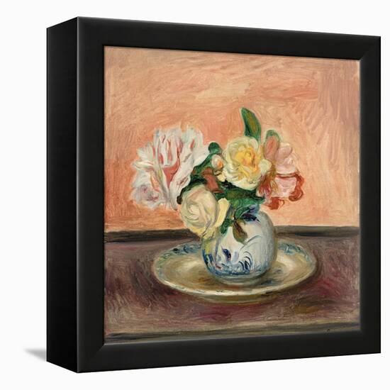Vase of Flowers, 1901-Pierre-Auguste Renoir-Framed Premier Image Canvas
