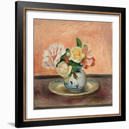 Vase of Flowers, 1901-Pierre-Auguste Renoir-Framed Giclee Print