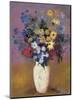 Vase of Flowers, 1914-Odilon Redon-Mounted Art Print