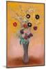 Vase of Flowers, 1916 (Pastel)-Odilon Redon-Mounted Giclee Print