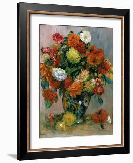 Vase of Flowers, C.1884-Pierre-Auguste Renoir-Framed Giclee Print