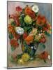 Vase of Flowers, C.1884-Pierre-Auguste Renoir-Mounted Giclee Print