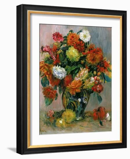 Vase of Flowers, C.1884-Pierre-Auguste Renoir-Framed Giclee Print