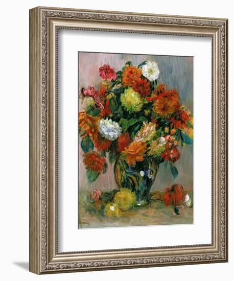 Vase of Flowers, C.1884-Pierre-Auguste Renoir-Framed Giclee Print