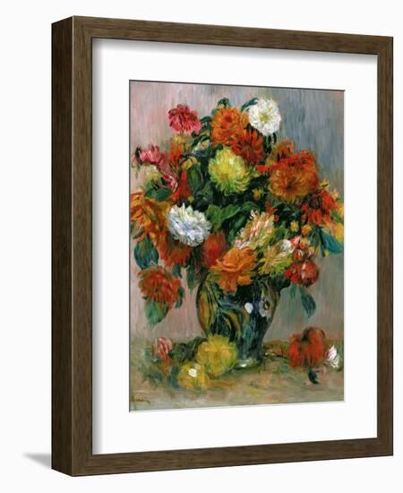 Vase of Flowers, C.1884-Pierre-Auguste Renoir-Framed Giclee Print