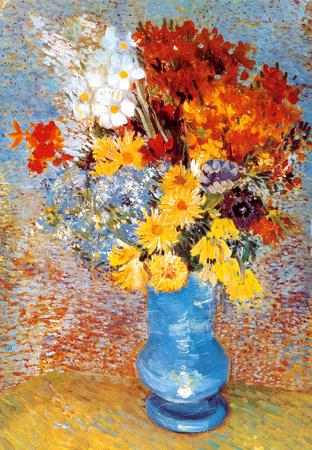 Vase Of Flowers C 1887 Art Print By Vincent Van Gogh Art Com