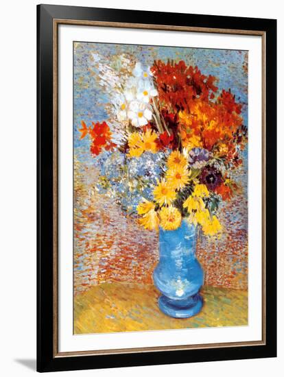 Vase of Flowers, c.1887-Vincent van Gogh-Framed Art Print