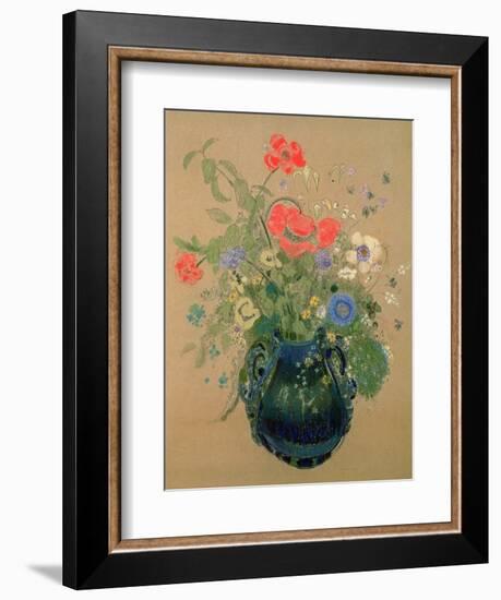 Vase of Flowers, c.1905-08-Odilon Redon-Framed Giclee Print