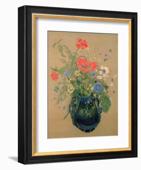 Vase of Flowers, c.1905-08-Odilon Redon-Framed Giclee Print