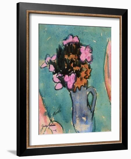 Vase of Flowers, C.1927-Gwen John-Framed Giclee Print