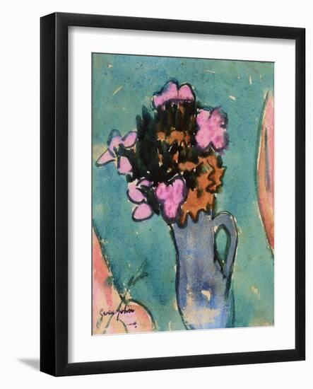 Vase of Flowers, C.1927-Gwen John-Framed Giclee Print