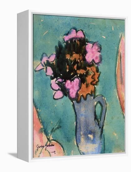 Vase of Flowers, C.1927-Gwen John-Framed Premier Image Canvas