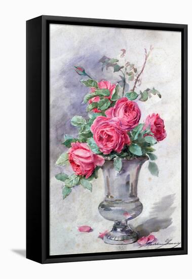 Vase of Flowers, C1865-1928-Madeleine Jeanne Lemaire-Framed Premier Image Canvas