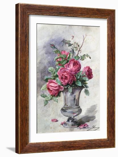 Vase of Flowers, C1865-1928-Madeleine Jeanne Lemaire-Framed Giclee Print