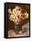 Vase of Flowers (Oil on Canvas)-Georges Jeannin-Framed Premier Image Canvas