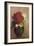 Vase of Flowers, Red Poppy-Odilon Redon-Framed Giclee Print