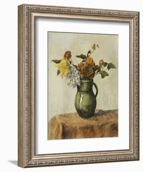 Vase of Flowers; Vase de Fleurs, c.1900-Paul Ranson-Framed Giclee Print